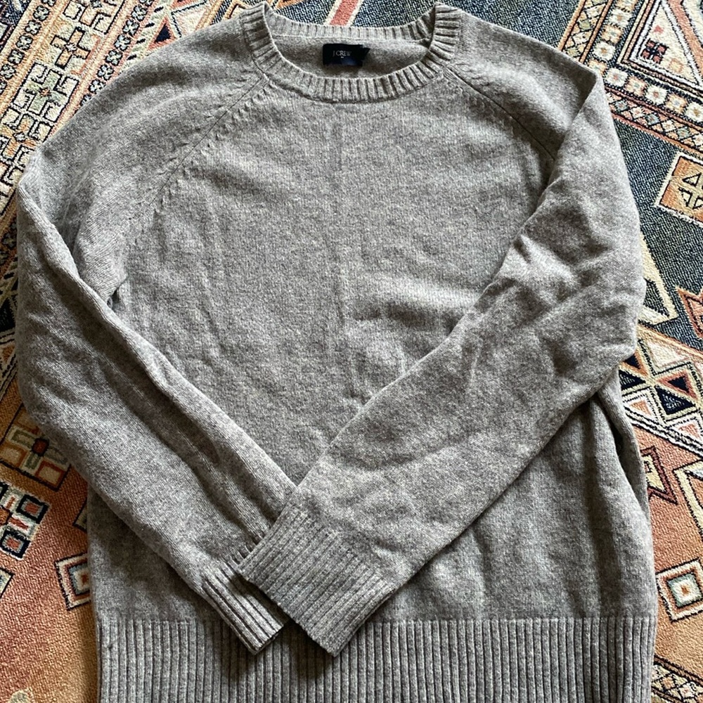 Men’s J. Crew 100% Wool Sweater- Medium